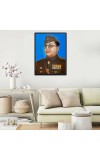 Netaji Subhash Candra Bose Laminated Photo - 5x7 Inches, Divine Blessings for Home & Office and Temple Decoration