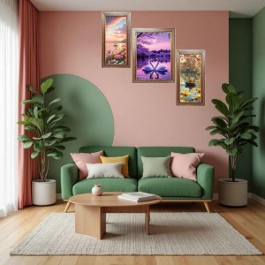 3-Pack Majestic Skies Photo Frames - 2 Pieces 10x17 Inch & 1 Piece 14x17 Inch - Rustic Wall Art for Home & Office Decor - Botanical Wall Hanging for Living Room, Bedroom, or Workspace 3-Pack Majestic Skies Photo Frames - 2 Pieces 10x17 Inch & 1 Piece 14x17 Inch - Rustic Wall Art for Home & Office Decor - Botanical Wall Hanging for Living Room, Bedroom, or Workspace