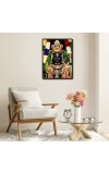Ram Lalla Laminated Photo - 5x7 Inches, Divine Blessings for Home & Office and Temple Decoration