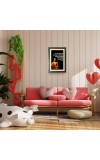 Buddha & His Famous Quote Photo Frame - Brown Frame, 11x15 Inches, Perfect for Office & Wall Decoration, Ideal Gift