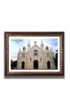 St. Patrick Church Photo Frame, Beautiful Elegant Framed Wall Art of Iconic Cathedral