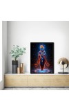Krishna Laminated Photo - 5x7 Inches, Divine Blessings for Home & Office and Temple Decoration