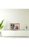 Lord shiva and parvati Photo Frame - 17x21Inches - Spiritual Artwork for Home Decor, Puja Room and Office Decoration