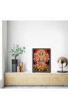 Panchamukhi Hanuman Laminated Photo - 5x7 Inches, Divine Blessings for Home & Office and Temple Decoration