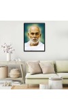 Narayana guru Laminated Photo - 5x7 Inches, Divine Blessings for Home & Office and Temple Decoration