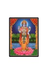 Vishnu Laminated Photo - 5x7 Inches, Divine Blessings for Home & Office and Temple Decoration