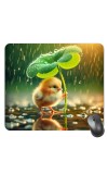Customized Beautiful Chick Picture Sublimation Mouse Pad | 8 X 7.5 Inch | Smooth Cloth Surface | Non-Slip Rubber Base | Personalized Mousepad for Laptop & Desktop (F17290)
