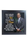Hitech Sales Ratan Tata Motivational Quotes Wall Frames, Inspirational Quotes Wall Framed Posters for Room, Office, Study Desk, Decor (Tabletop, Square – 10.10 x 10.10 inches Frame, Black)