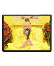 Premanand ji maharaj Laminated Photo (13x15 Inches Without glass) Divine Blessings for Table and Walls,Home & Office and Temple Decoration