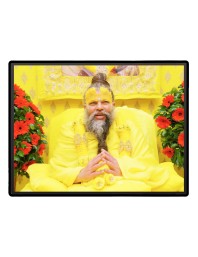 Premanand ji maharaj Laminated Photo (13x15 Inches Without glass) Divine Blessings for Table and Walls,Home & Office and Temple Decoration