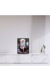 Sai Baba Laminated Photo - 5x7 Inches, Divine Blessings for Home & Office and Temple Decoration