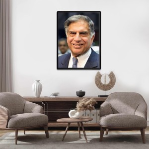 Ratan Tata Laminated Photo - 5x7 Inches, Divine Blessings for Home & Office and Temple Decoration