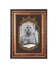 Sri Anukul Chandra Thakur Color Photo 10x14 Inch - Vibrant Religious Wall Art for Home or Office Decor.