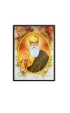 Guru Nanak Dev Ji Laminated Photo - 5x7 Inches, Divine Blessings for Home & Office and Temple Decoration