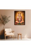 Hanuman Laminated Photo - 11x13 Inches, Divine Blessings for Home & Office and Temple Decoration