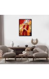 Swami Narayan Laminated Photo - 13x15 Inches, Divine Blessings for Home & Office and Temple Decoration