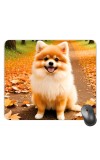 Customized Cute Puppy Picture Sublimation Mouse Pad | 8 X 7.5 Inch | Smooth Cloth Surface | Non-Slip Rubber Base | Personalized Mousepad for Laptop & Desktop (F17351)