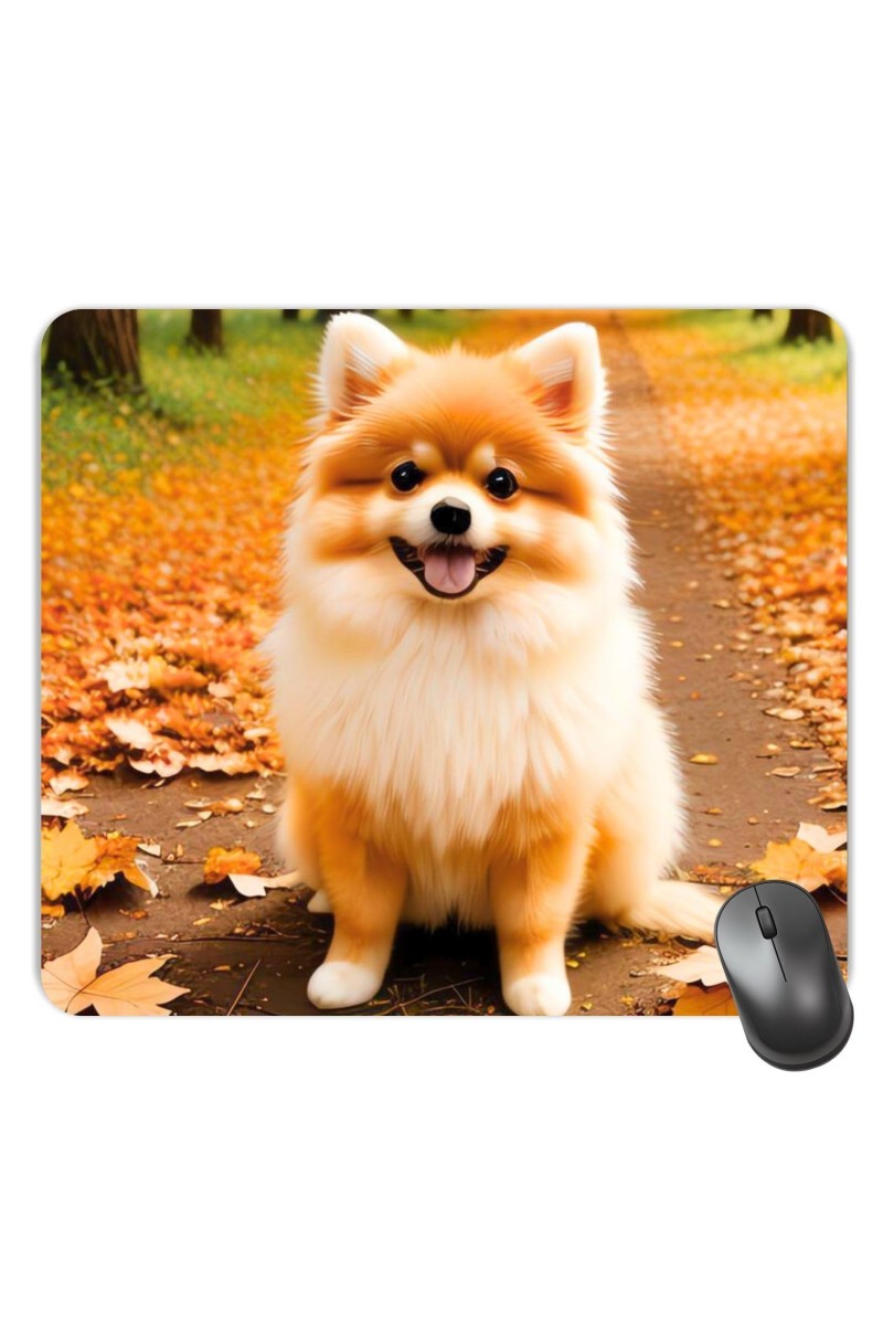 Customized Cute Puppy Picture Sublimation Mouse Pad | 8 X 7.5 Inch | Smooth Cloth Surface | Non-Slip Rubber Base | Personalized Mousepad for Laptop & Desktop (F17351)
