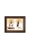 Sri ramakrishna and Maa Sarada Digital Print Photo 8.7x10.7 inches - Vibrant Religious Wall Art for Home or Office Decor.