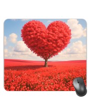 Customized Beautiful Nature View Picture Sublimation Mouse Pad | 8 X 7.5 Inch | Smooth Cloth Surface | Non-Slip Rubber Base | Personalized Mousepad for Laptop & Desktop (F17378)