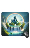Customized Lord Shiva Picture Sublimation Mouse Pad | 8 X 7.5 Inch | Smooth Cloth Surface | Non-Slip Rubber Base | Personalized Mousepad for Laptop & Desktop (F17365)