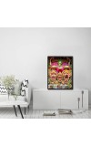Jagannath Laminated Photo - 5x7 Inches, Divine Blessings for Home & Office and Temple Decoration