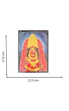 MAA Tara(7X5 in) Wood Laminated Photo with Wall/Back Support Mount Religious Photo Frame Versatile Décor for Wall, Table, Ideal for Gifts, Puja, and Living Room Ambiance