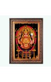 Sri Chottanikkara devi Color Photo 8x12 Inch - Vibrant Religious Wall Art for Home or Office Decor.