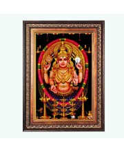 Sri Chottanikkara devi Color Photo 10x14 Inch - Vibrant Religious Wall Art for Home or Office Decor.