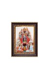 Sri Maa Kali, Sri Ramkrishna and Sri Maa Sarada Devi Digital Print Photo 6.7x8.7 inches - Vibrant Religious Wall Art for Home, Office and Temple Decor.