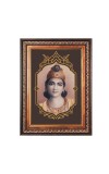 Sri Krishna Color Photo 18x22 Inch - Vibrant Religious Wall Art for Home or Office Decor.