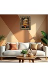 Divine Krishna Digital Print Photo 10.7x12.7 inches (I6022) - Vibrant Religious Wall Art for Home or Office Decor.