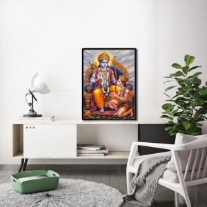 Sri Ram Hanuman Laminated Photo (7x9 Inches Without glass) Divine Blessings for Table and Walls,Home & Office and Temple Decoration Sri Ram Hanuman Laminated Photo (7x9 Inches Without glass) Divine Blessings for Table and Walls,Home & Office and Temple Decoration