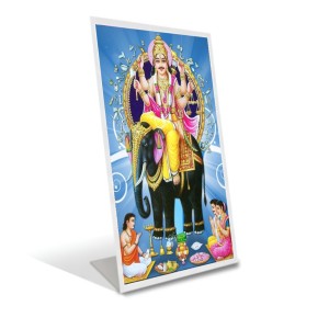Car Desk/Table Top Lord Vishwakarma Acrylic L-Style Photo Stand - 2.5x3.5 Inches, Compact And Stylish Spiritual Display (F6718) Car Desk/Table Top Lord Vishwakarma Acrylic L-Style Photo Stand - 2.5x3.5 Inches, Compact And Stylish Spiritual Display (F6718)