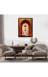 Ramakrishna Paramahansa Laminated Photo - 5x7 Inches, Divine Blessings for Home & Office and Temple Decoration