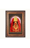 Sri Maa Kali Color Photo 10x14 Inch - Vibrant Religious Wall Art for Home or Office Decor.