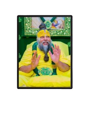 Premanand ji maharaj Laminated Photo (11x13 Inches Without glass) Divine Blessings for Table and Walls,Home & Office and Temple Decoration