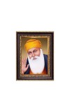 Sri Guru Nanak Digital Print Photo 6.7x8.7 inches - Vibrant Religious Wall Art for Home, Office and Temple Decor.