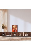 Swami Prabhupada Laminated Photo - 5x7 Inches, Divine Blessings for Home & Office and Temple Decoration