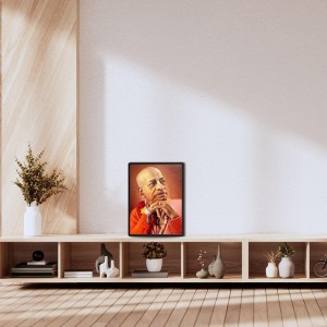 Swami Prabhupada Laminated Photo (9x11 Inches Without glass) Divine Blessings for Table and Walls,Home & Office and Temple Decoration Swami Prabhupada Laminated Photo (9x11 Inches Without glass) Divine Blessings for Table and Walls,Home & Office and Temple Decoration