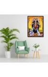 Kali Laminated Photo - 5x7 Inches, Divine Blessings for Home & Office and Temple Decoration