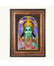 Sri Ram and Sri Hanuman Color Photo 10x14 Inch - Vibrant Religious Wall Art for Home or Office Decor.