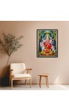 Durga Laminated Photo - 5x7 Inches, Divine Blessings for Home & Office and Temple Decoration