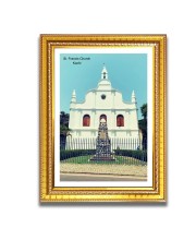 St. Francis Church Church Photo Frame, Beautiful Elegant Framed Wall Art of Iconic Cathedral