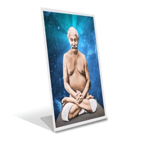 Car Desk/Table Top Shri Lahiri Mahashaya Acrylic L-Style Photo Stand - 2.5x3.5 Inches, Compact And Stylish Spiritual Display (F6720) Car Desk/Table Top Shri Lahiri Mahashaya Acrylic L-Style Photo Stand - 2.5x3.5 Inches, Compact And Stylish Spiritual Display (F6720)