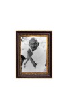 Mahatma Gandhi Digital Print Photo 6.7x8.7 inches - Vibrant Religious Wall Art for Home, Office and Temple Decor.