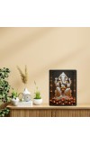Ganesh Laminated Photo - 5x7 Inches, Divine Blessings for Home & Office and Temple Decoration