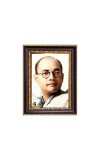Sri Netaji Subhas Chandra Basu Digital Print Photo 6.7x8.7 inches - Vibrant Religious Wall Art for Home or Office Decor.