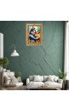 Little Krishna Digital Print Photo 10.7x12.7 inches (I6065) - Vibrant Religious Wall Art for Home or Office Decor.