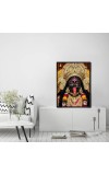 Kali Laminated Photo - 5x7 Inches, Divine Blessings for Home & Office and Temple Decoration